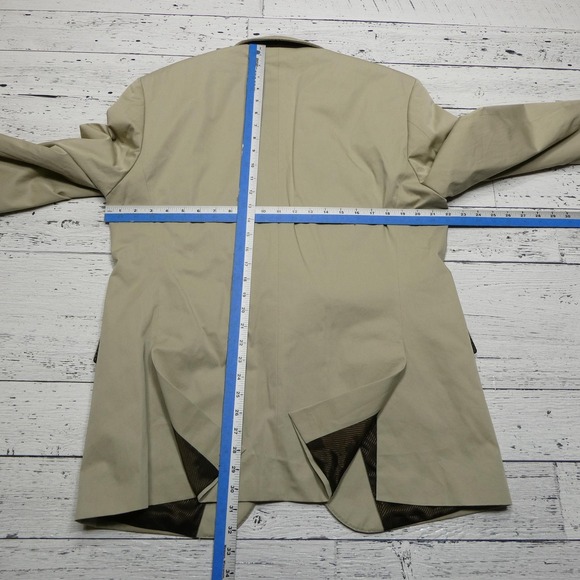 BOSS Hugo Boss Blazer Mens 44R Beige The James4 Sharp6 Two Button Sport Coat - Picture 8 of 12